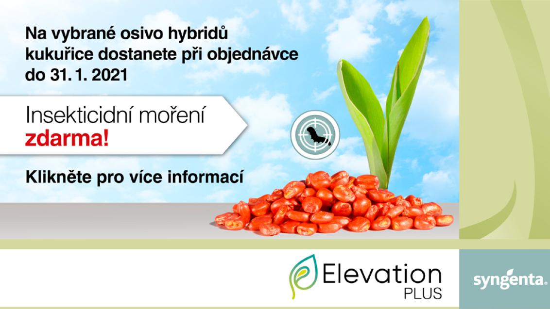 Akce insekticidní moření osiva kukuřice zdarma