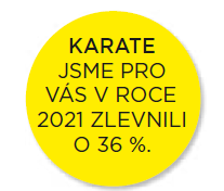 Karate sleva