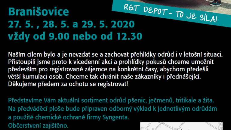 Polní den Branišovice 2020