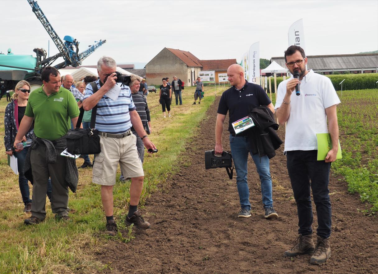 Ondřej Skála na Polním dni Syngenta